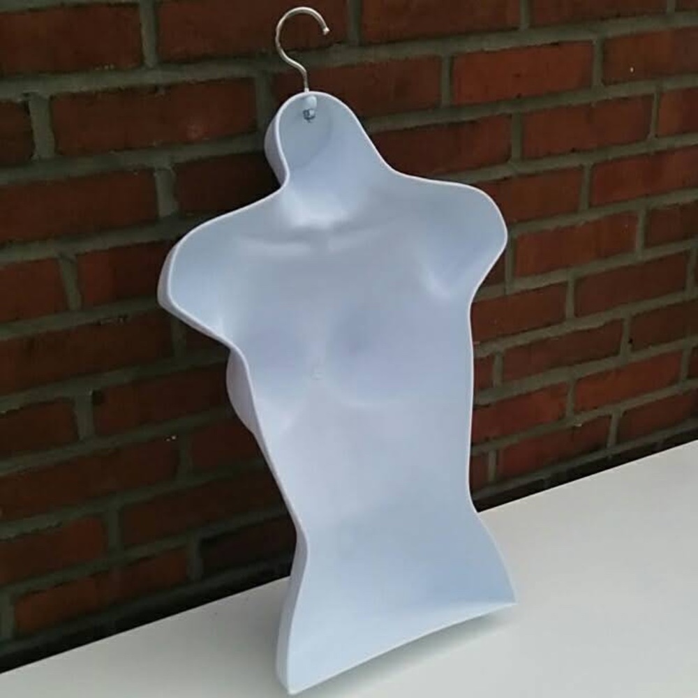 SUMMER SALE - Female Torso White Mannequin Form - Picture 6 of 7